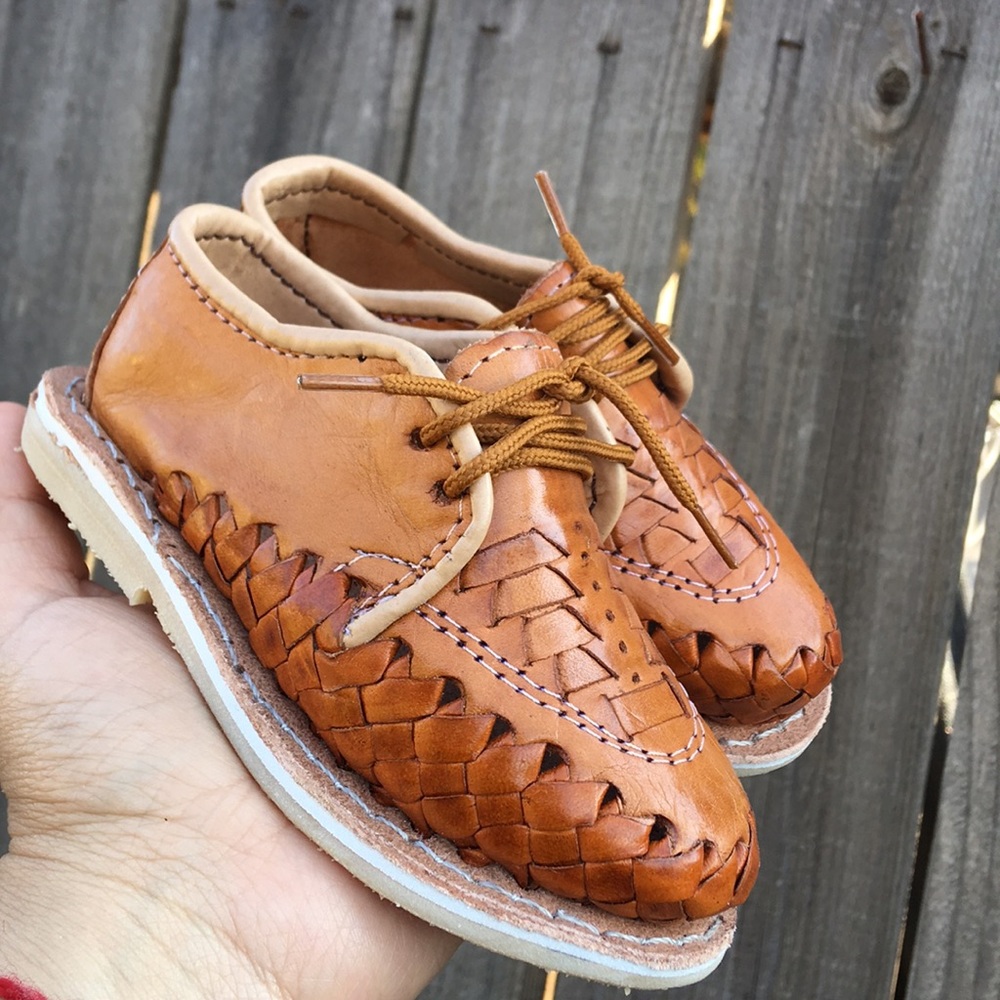 Boys Oxford shoes  Mexican leather shoes NEW- NT